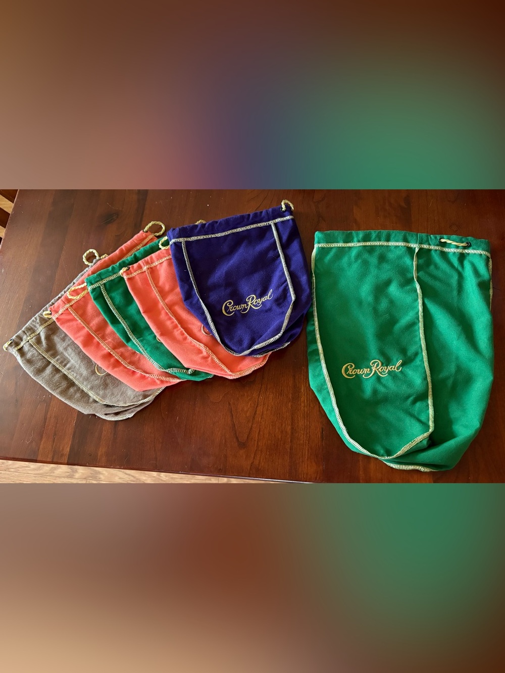 Crown Royal Drawstring Bags